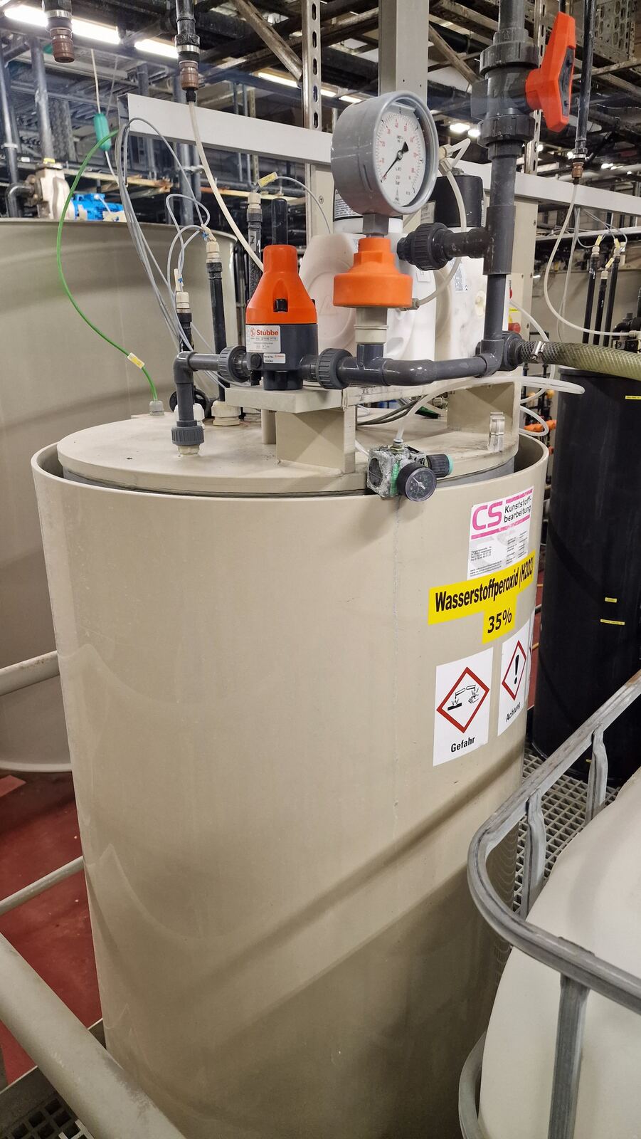 Behälter für Wasserstoffperoxid 35%
